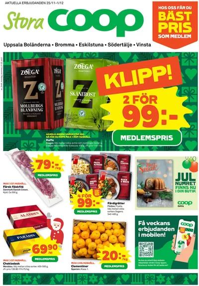 Stora Coop-katalog i Mälarbaden | Stort urval av erbjudanden | 2024-11-25 - 2024-12-01