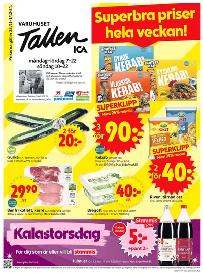 ICA Supermarket-katalog i Malgovik | Upptäck attraktiva erbjudanden | 2024-11-25 - 2024-12-01