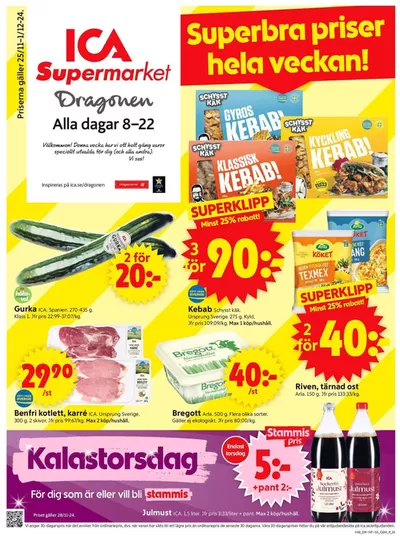 ICA Supermarket-katalog i Byle (Stockholm) | Exklusiva fynd | 2024-11-25 - 2024-12-01