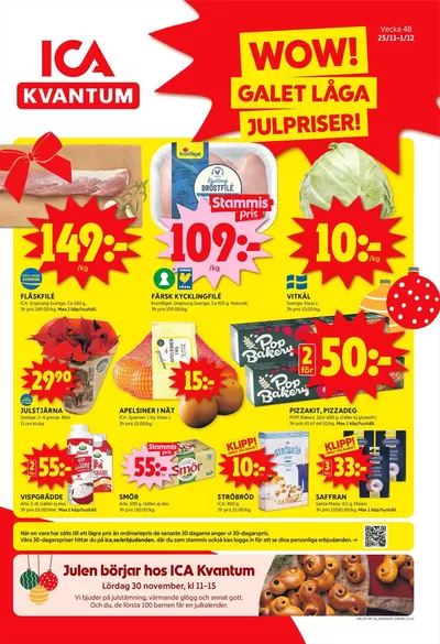 ICA Kvantum-katalog i Nymö | Top-deals för alla kunder | 2024-11-25 - 2024-12-01