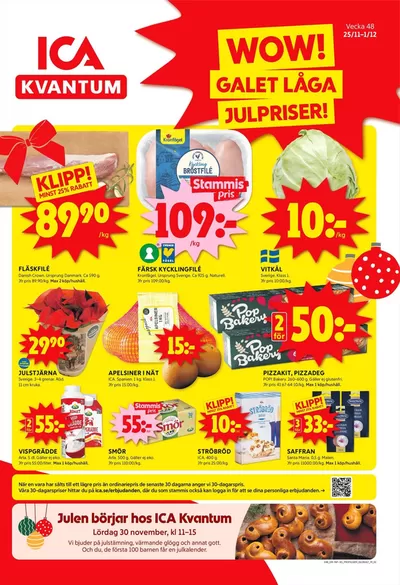 ICA Kvantum-katalog i Flåghult | Spara nu med våra deals | 2024-11-25 - 2024-12-01