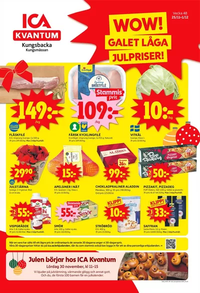 ICA Kvantum-katalog i Torpa (Halland) | Spara nu med våra deals | 2024-11-25 - 2024-12-01