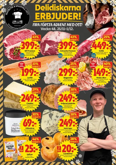 ICA Supermarket-katalog i Kista | Top-deals för alla kunder | 2024-11-26 - 2024-12-10