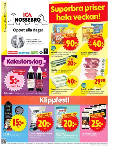 ICA Supermarket-katalog i Tumleberg | Fantastiskt erbjudande för alla kunder | 2024-11-25 - 2024-12-01