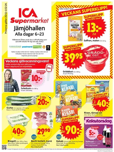 ICA Supermarket-katalog i Brömsebro | Specialerbjudanden för dig | 2024-11-25 - 2024-12-01