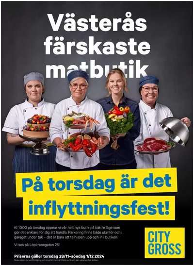 City Gross-katalog i Litslunda | Fantastiskt erbjudande för fyndjägare | 2024-11-25 - 2024-12-01