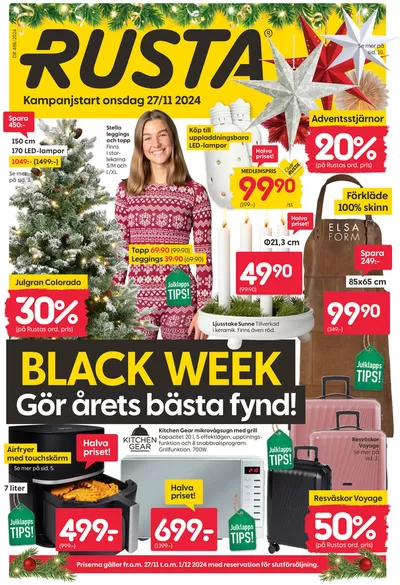 Rusta-katalog i Venestad | Rusta reklambad | 2024-11-27 - 2024-12-01