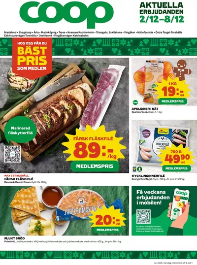 Coop-katalog i Eskilstuna | Top-deals för alla kunder | 2024-12-02 - 2024-12-08