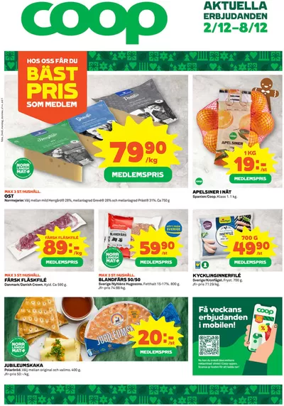 Coop-katalog i Umeå | Spara nu med våra deals | 2024-12-02 - 2024-12-08