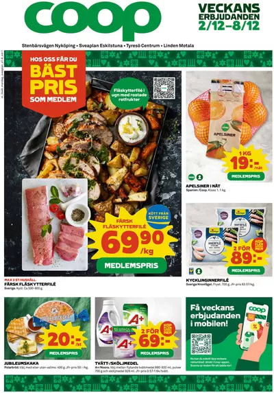 Coop-katalog i Eskilstuna | Aktuella deals och erbjudanden | 2024-12-02 - 2024-12-08