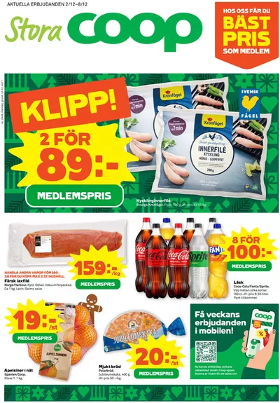 Erbjudanden av Matbutiker i Luleå | Top-deals för alla kunder de Stora Coop | 2024-12-02 - 2024-12-08