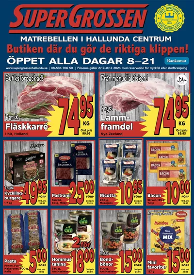 Supergrossen-katalog | Veckans erbjudande! | 2024-12-02 - 2024-12-16