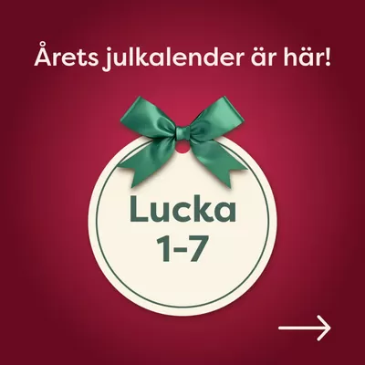 Erbjudanden av Apotek och Hälsa i Jönköping | Årets julkalender är äntligen här!  de Kronans Apotek | 2024-12-02 - 2024-12-07