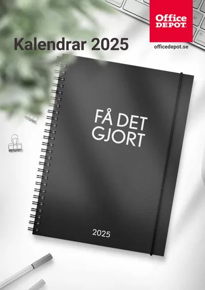 Office Depot-katalog i Uppsala | Office Depot - Kalendrar 2025 | 2024-12-03 - 2024-12-17