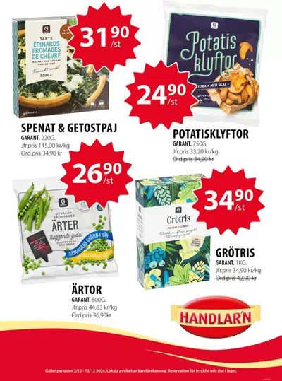 Handlar'n-katalog | Handlar'n Erbjudanden | 2024-12-03 - 2024-12-17