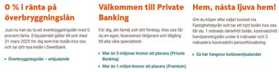 Swedbank-katalog i Stockholm | Främjande! | 2024-12-03 - 2024-12-18