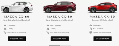 Mazda-katalog i Helsingborg | Våra modeller! | 2024-12-03 - 2024-12-20