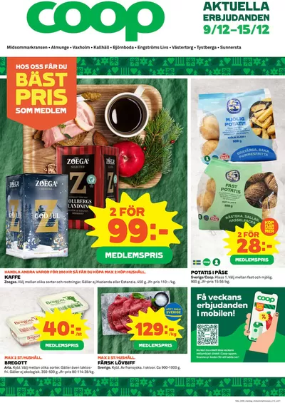 Coop-katalog i Stockholm | Rabatter och kampanjer | 2024-12-09 - 2024-12-15