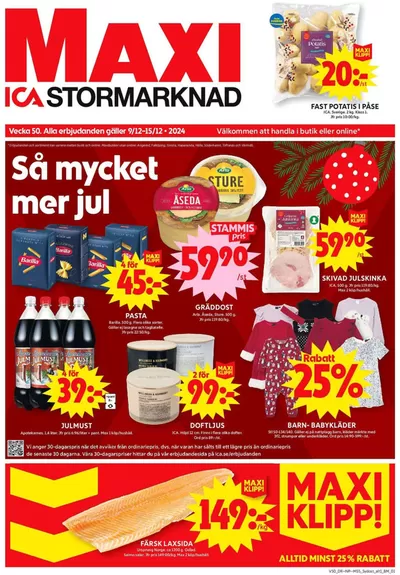 ICA Maxi-katalog i Kalmar | Specialerbjudanden för dig | 2024-12-09 - 2024-12-15