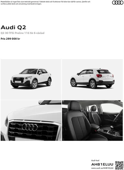 Audi-katalog i Täby | Audi Q2 | 2024-12-16 - 2025-12-16