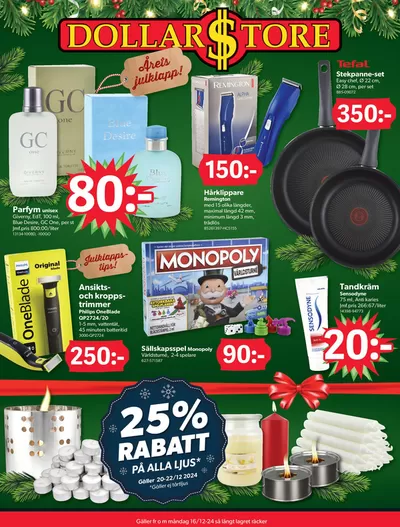 DollarStore-katalog i Stockholm | DollarStore Erbjudanden | 2024-12-17 - 2024-12-31