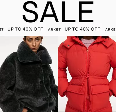 ARKET-katalog i Täby | The SALE is now open! Up to 40% Off. | 2024-12-19 - 2024-12-30