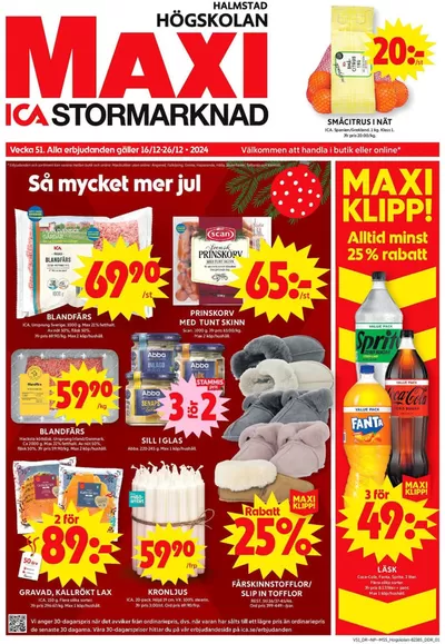 ICA Maxi-katalog | Exklusiva deals och fynd | 2024-12-21 - 2025-01-04