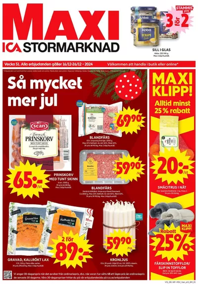 ICA Maxi-katalog | Top-deals och rabatter | 2024-12-21 - 2025-01-04