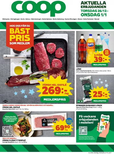 Coop-katalog i Göteborg | Aktuella fynd och erbjudanden | 2024-12-26 - 2025-01-01