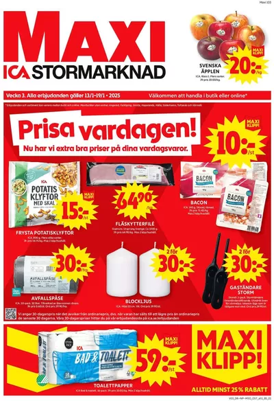 ICA Maxi-katalog i Stockholm | Våra bästa deals för dig | 2025-01-13 - 2025-01-19