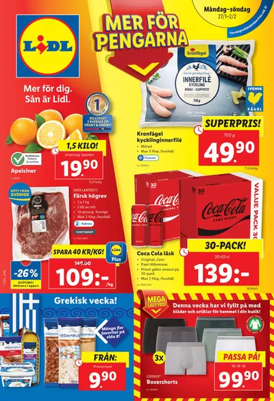 Lidl-katalog i Karlstad | Nationell ERBJUDANDEN VECKA 5 | 2025-01-27 - 2025-02-02