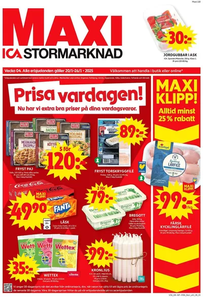 ICA Maxi-katalog i Luleå | Våra bästa deals för dig | 2025-01-20 - 2025-01-26