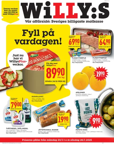 Willys-katalog | Fantastiska rabatter på utvalda produkter | 2025-01-20 - 2025-01-26