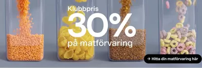 Clas Ohlson-katalog i Hudiksvall | Klubbpris 30% på matförvaring! | 2025-01-23 - 2025-02-06