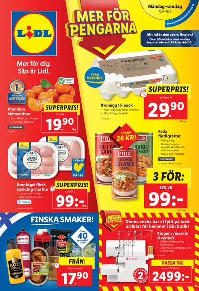 Lidl-katalog i Karlstad | Nationell ERBJUDANDEN VECKA 6 | 2025-02-03 - 2025-02-09