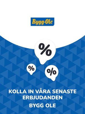 Bygg Ole-katalog i Uppsala | Erbjudanden Bygg Ole | 2023-11-02 - 2024-11-02