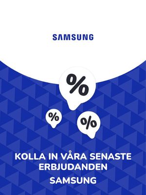 Samsung-katalog i Stockholm | Erbjudanden Samsung | 2023-11-02 - 2024-11-02