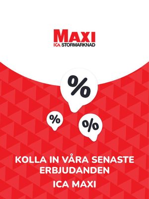 ICA Maxi-katalog i Uppsala | Erbjudanden ICA Maxi | 2023-11-03 - 2024-11-03