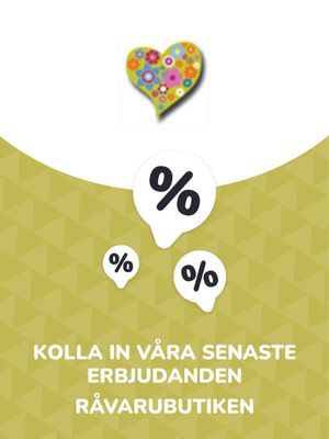 Erbjudanden av Matbutiker i Kiruna | Erbjudanden Råvarubutiken de Råvarubutiken | 2023-11-03 - 2024-11-03