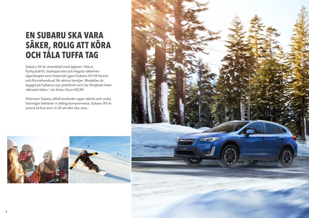 Subaru-katalog i Halmstad | Subaru XV reklamblad | 2023-11-10 - 2024-11-10