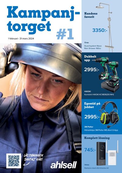 Ahlsell-katalog i Skärholmen | Kampanj - torget  | 2024-02-08 - 2024-03-31