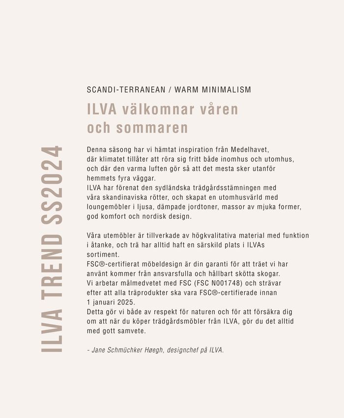 ILVA-katalog i Malmö | Trädgårdskatalog 2024 ! | 2024-03-04 - 2024-12-31