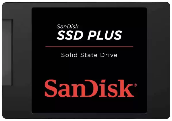 SanDisk SSD PLUS 1 TB SSD-Hårddisk 2.5" SATA 6 Gb/s Box SDSSDA-1T00-G27 för 950 kr på Conrad