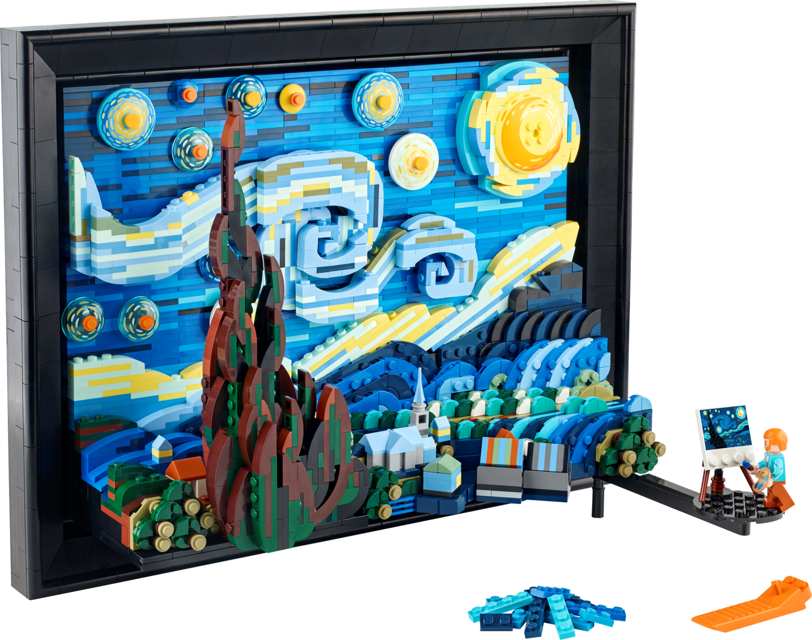 Vincent van Gogh – Stjärnenatt för 2099,9 kr på LEGO