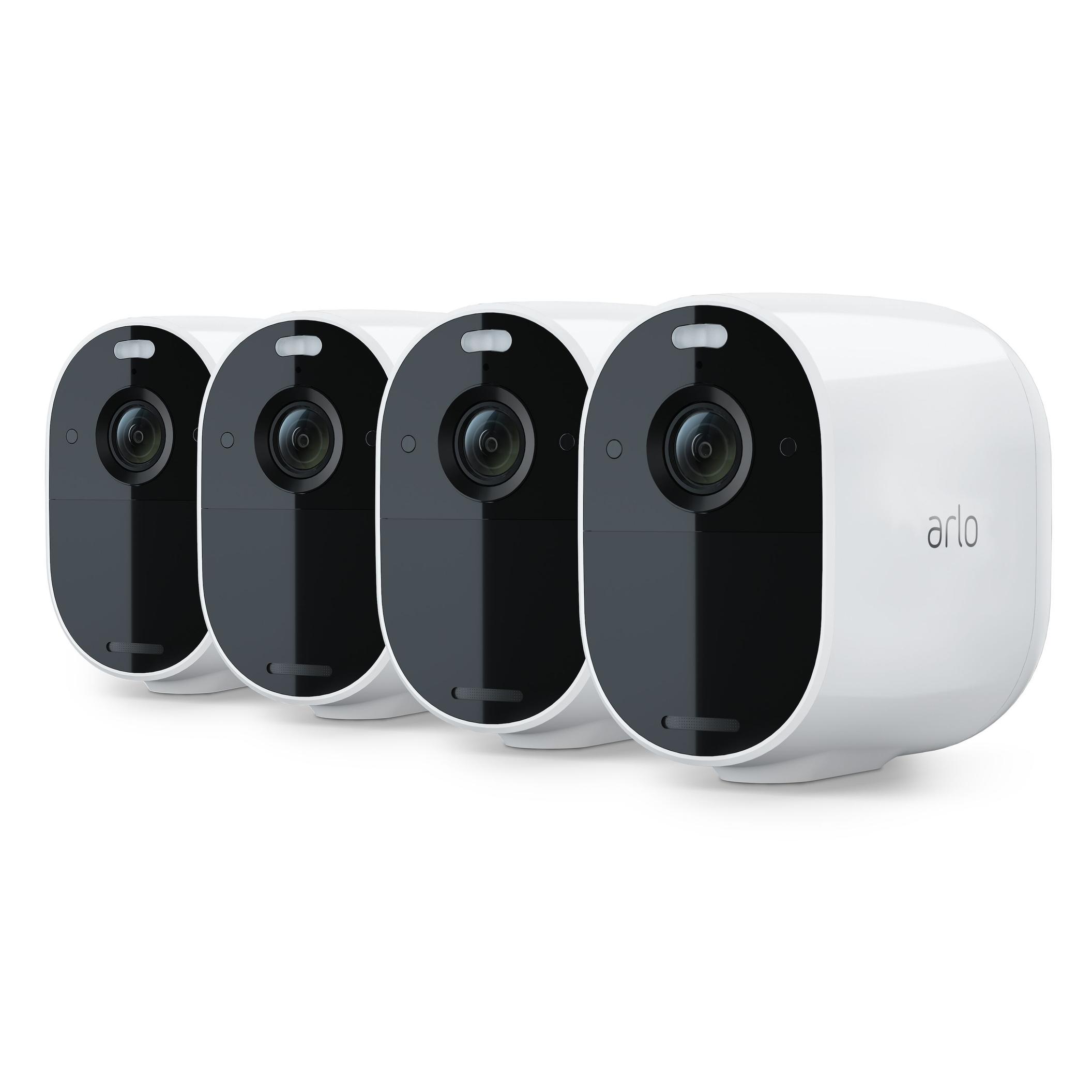 Essential Övervakningskamera 4-pack för 2990 kr på Kjell & Company