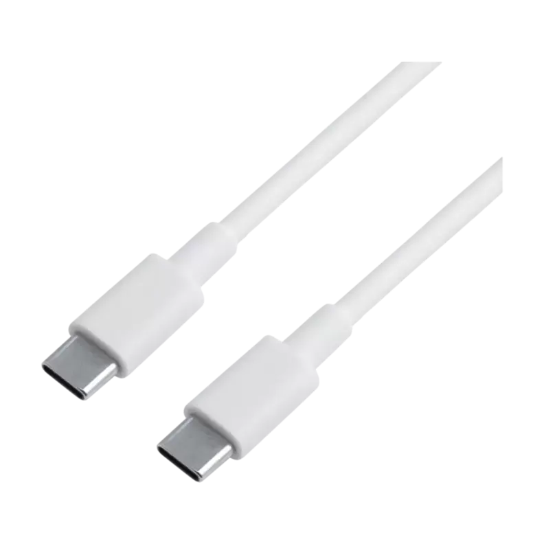 USB-C till USB-C-kabel 1 M, vit för 149 kr på Power