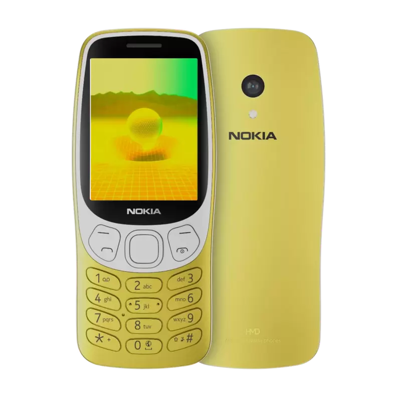 3210 4G-mobiltelefon, Y2K Gold för 998 kr på Power