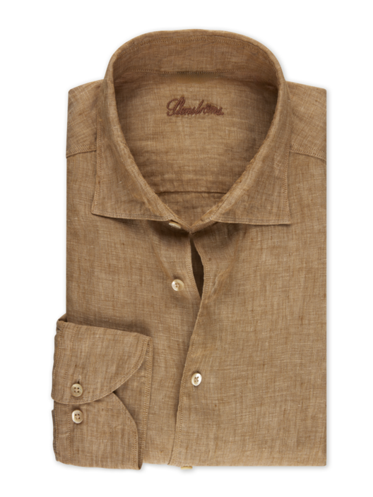 Brown Linen Shirt för 1699 kr på Stenströms