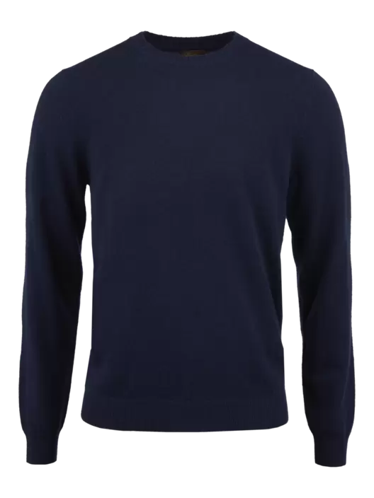 Navy Cashmere Crew Neck för 3699 kr på Stenströms