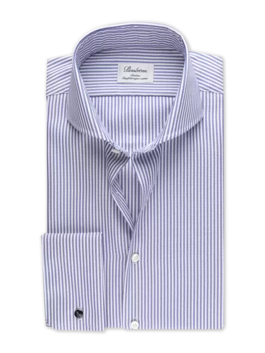 Slimline Shirt Striped Blue/White för 1899 kr på Stenströms